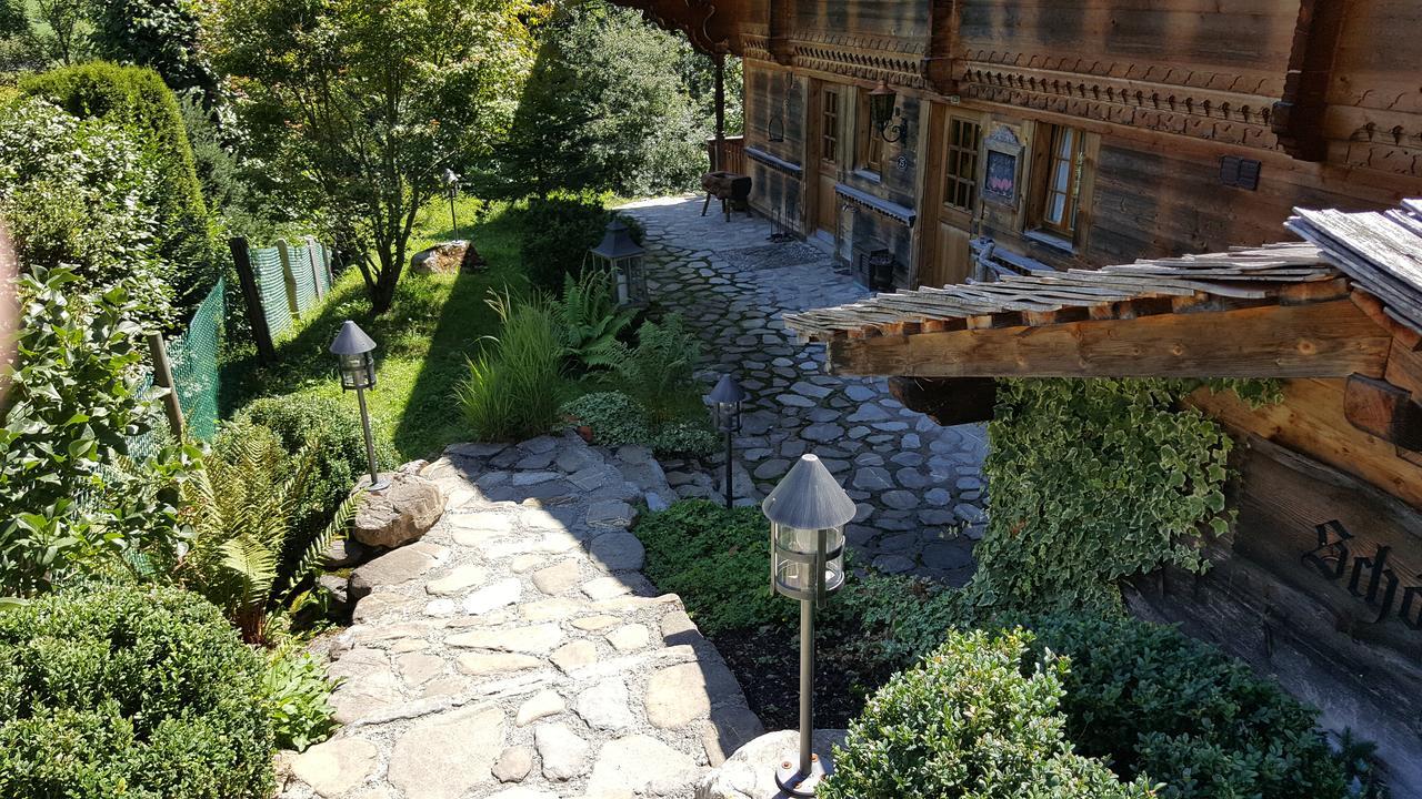 Bergluft Bed & Breakfast Lenk Ngoại thất bức ảnh
